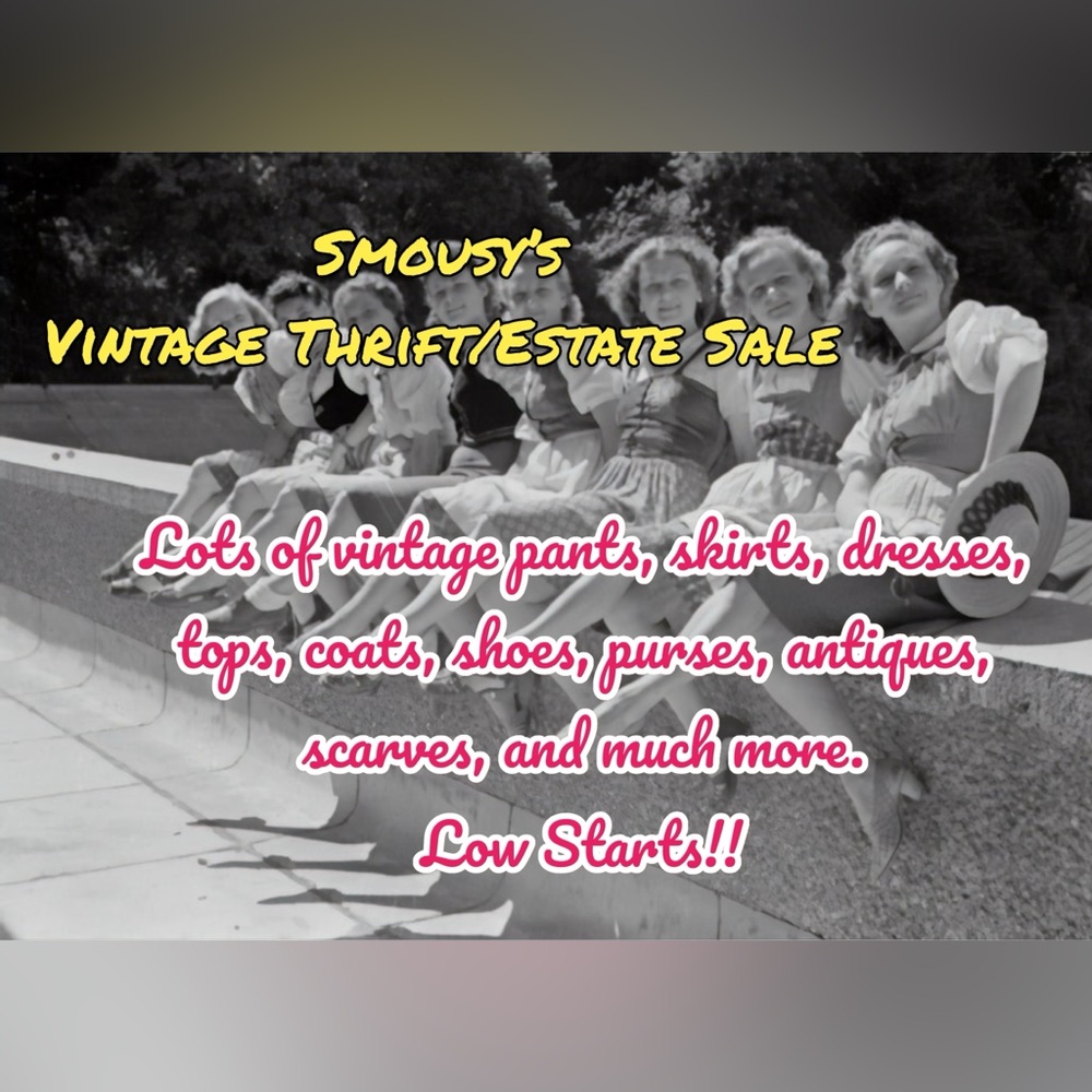 Vintage Posh LiveShow Notification Flyer